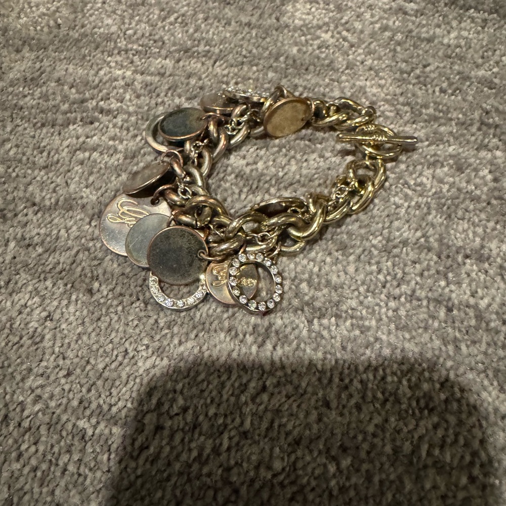 Gold Charm Bracelet